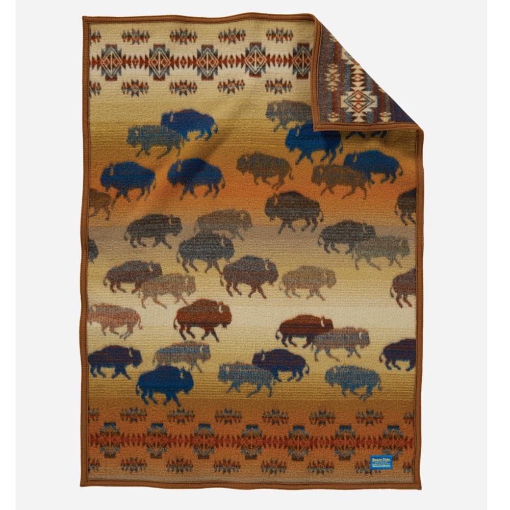 Pendleton Crib Blanket - PRAIRIE RUSH HOUR